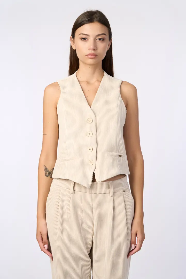 Sarah Chole - Gilet 017956.BEI 2p